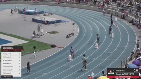 2026 AAU Junior Olympic Games - Youth Boys' 4x100m Relay, Semi-Finals 5 - Age 10