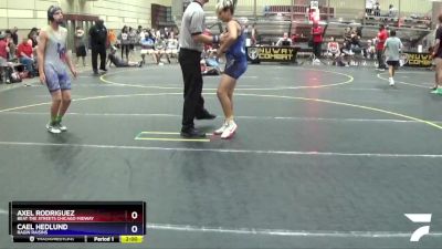 125 lbs Round 2 - Cael Hedlund, Ragin Raisins vs Axel Rodriguez, Beat The Streets Chicago Midway