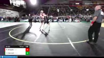 2A 220 lbs Semifinal - Colter Bennett, Salmon vs Porter Whipple, Kamiah