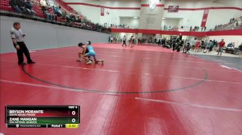 120 lbs Cons. Semi - Zane Mangan, San Antonio Johnson vs Bryson Morante, South Grand Prairie