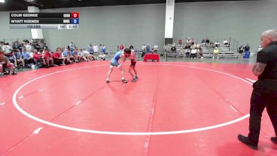 120 lbs Colin George, Colorado vs Wyatt Koenen, Minnesota Blue