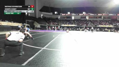 174 lbs Round Of 64 - Mathias Schweitzer, Rensselaer Polytechnic Institute vs Joseph Coney, Williamson College Of The Trades