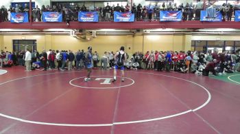 220 lbs Round Of 32 - Darel Francios, Franklin vs Aaron Mysatyukow, Southington