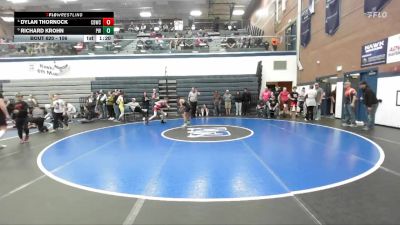 106 lbs Round 4 - Dylan Thornock, Challis Blackheart Wrestling Club vs Richard Krohn, Parma Wrestling