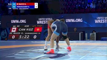 68 kg 1/4 Final - Olivia Di Bacco, Canada vs Meerim Zhumanazarova, Kyrgyzstan