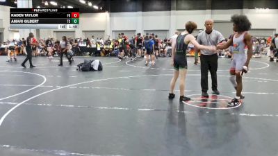 132 lbs Round 2 (4 Team) - Kaden Taylor, Funky Bunch vs Amari Gilbert, Team Snapdown