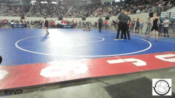 84 lbs Round Of 16 - Mason Coleman, Lawton, MacArthur Ok vs Connor Freeman, Tonkawa