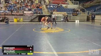 126 lbs Champ. Round 1 - Ethan Kuntz, Bismarck Century vs Bryce Kelley, Grand Forks Central