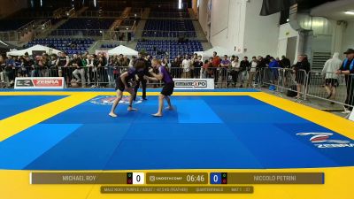 Michael Roy vs Niccolò Petrini 2026 UIJJ ITALIAN BJJ OPEN
