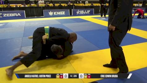 Eric Edwin Druba vs Angelo Katrel Justin Price 2026 Pan Jiu Jitsu IBJJF Championship