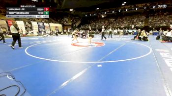 125 Class 1 lbs 1st Place Match - Yoo Jung Lee, Chillicothe vs Emmy Begemann, Fulton