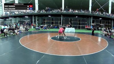 155 lbs Zoey Barber, Nebraska vs Nola Walker, North Carolina
