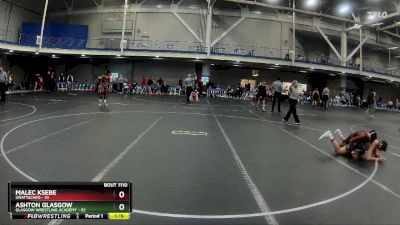 110 lbs Round 2 - Ashton Glasgow, Glasgow Wrestling Academy vs Malec Ksebe, Unattached