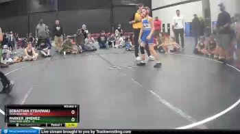 85 lbs Parker Jimenez, Team Bear White vs Sebastian Stsiapanu, Team Bear Red