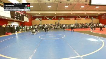 152 lbs Champ. Round 2 - Jacob Song, Alameda vs Jonathan Valencia, Cloverdale