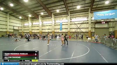 125 lbs Semifinal - Teani Medeiros-Maielua, Hawaii vs Peyton Diamond, Hawaii
