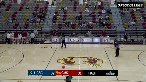 Replay: UC Santa Cruz vs CMS | Nov 9 @ 11 AM