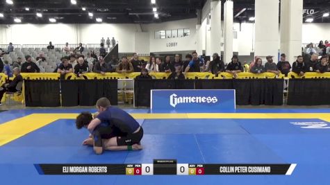 Collin Peter Cusimano vs Eli Morgan Roberts 2025 World IBJJF Jiu-Jitsu No-Gi Championship