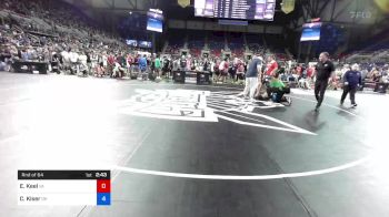 113 lbs Rnd Of 64 - Ezekiel Keel, Virginia vs Christopher Kiser, Oklahoma