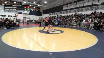 150 lbs Cons. Round 3 - Brandon Owen, Paloma Valley vs Elias Salloum, Ayala