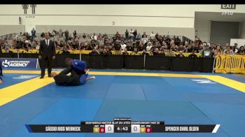 Spencer Shirl Olsen vs Cássio Rios Werneck 2026 World Master IBJJF Jiu-Jitsu Championship