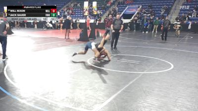 138 lbs Consolation - Will Nixon, Wellesley vs Jack Sauer, Franklin