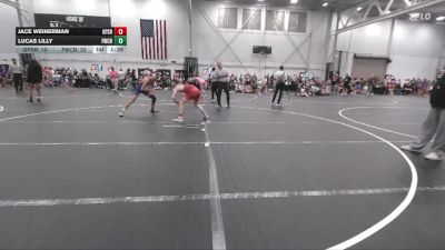 120 lbs Round 2 (4 Team) - Jace Weinerman, GPS Red vs Lucas Lilly, Freakztyle Wrecking Crew Blue