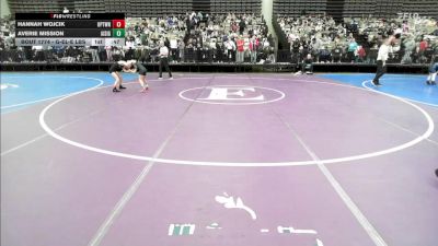 Quarterfinal - Hannah Wojcik, Upper Township vs Averie Mission, All I See Is Gold Academy