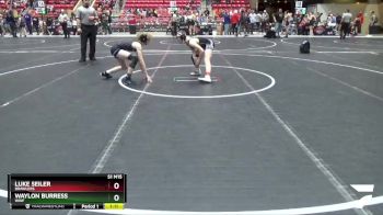 110 lbs Cons. Round 5 - Luke Seiler, Brawlers vs Waylon Burress, WWF