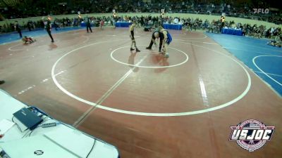 64 lbs Quarterfinal - Maverick Knox, Team Guthrie Youth Wrestling vs Raylan Scroggins, Team Conquer Wrestling