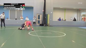 285 lbs Champ. Round 1 - Sebastian Lopez, Pratt Community College vs Keyven Schroeder, Barton