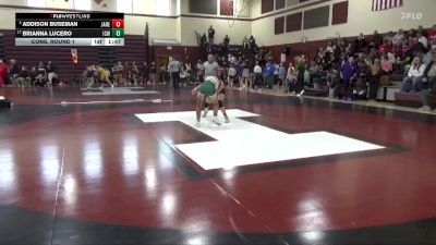 115 lbs Cons. Round 1 - Addison Buseman, Janesville vs Brianna Lucero, Iowa City West