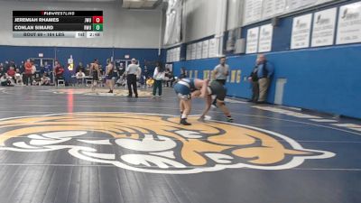 184 lbs Round Of 16 - Jeremiah Rhames, Johnson & Wales vs Conlan Simard, Roger Williams