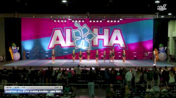 Sanford All-Star Cheerleading - Mini Mint [2025 L1 Mini - D2 Day 2] 2025 Aloha Gatlinburg Showdown