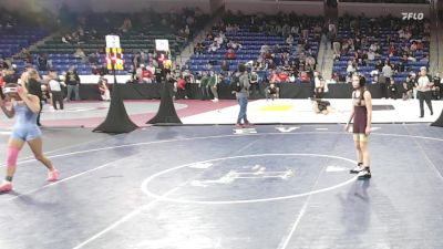 100 lbs Quarterfinal - Paige Bickford, Alvirne vs Riley-anne Tarmey, Triton