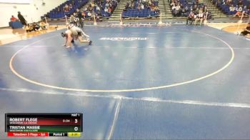 165 lbs Semifinal - Tristan Massie, Wisconsin-Eau Claire vs Robert Flege, Wisconsin-La Crosse