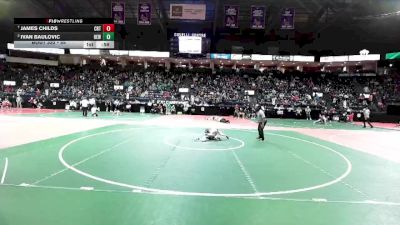 55 lbs Quarterfinal - James Childs, CRT2 vs Ivan Baulovic, HEW1