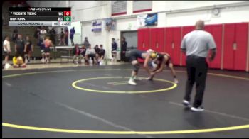 165 lbs Cons. Round 3 - Vicente Tizoc, Victor Valley College vs Ben Kirk, Moorpark CCC