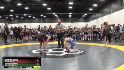 112 lbs Round 2 (6 Team) - Evan Restivo, Mat Assassins vs Cooper Luck, Killer Elite