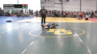 48 lbs Round 3 - 12:00pm Friday - Mason Miller, Iowa Black vs Attikus Tucker, Dynasty Death Row