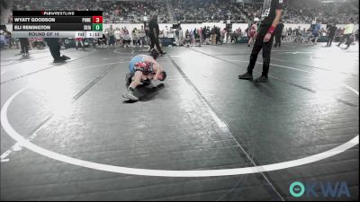 64 lbs Round Of 16 - Wyatt Goodson, Powerhouse vs Eli Remington, Skiatook Youth Wrestling