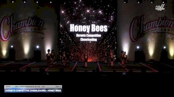 Hornets Competitive Cheerleading - Honey Bees [2025 L1 - Rec Performance Elite - 6Y Day 1] 2025 Champion Cheer and Dance Grand Nationals