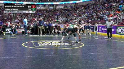 145 lbs Consi 2 - Nathan Klingensmith, Norwin vs Quinn McBride, Pennridge