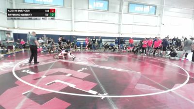 114 lbs Round Robin 1 - Austin Buerger, Flint Tropics - HS vs Raymond Glinsky, The Asylum - HS