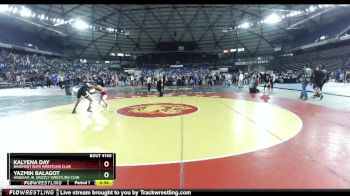 81 lbs Cons. Round 2 - Yazmin Balagot, Hoquiam Jr. Grizzly Wrestling Club vs Kalyena Day, Basement Boys Wrestling Club