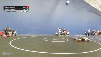 190 lbs Cons. Round 2 - Blake Thomas, Shawnee Mission West vs Joash Brandt, Olathe North