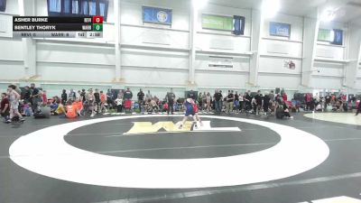 85 lbs Round Robin 3 - Asher Burke, Revival Orange - MS vs Bentley Thoryk, Warrior Ridge - MS