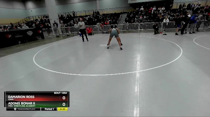 190 lbs 3rd Place Match - Damarion Ross, Iowa vs Adonis Bonar Ii, MWC ...