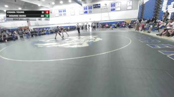 130 lbs Cons. Round 2 - Desiree Muro, Arroyo vs Chiara Young, Del Oro