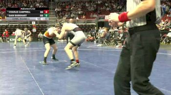 2A-175 lbs Cons. Round 4 - Dain Burkhart, Fairfield vs Charlie Campbell, Clarion-Goldfield-Dows